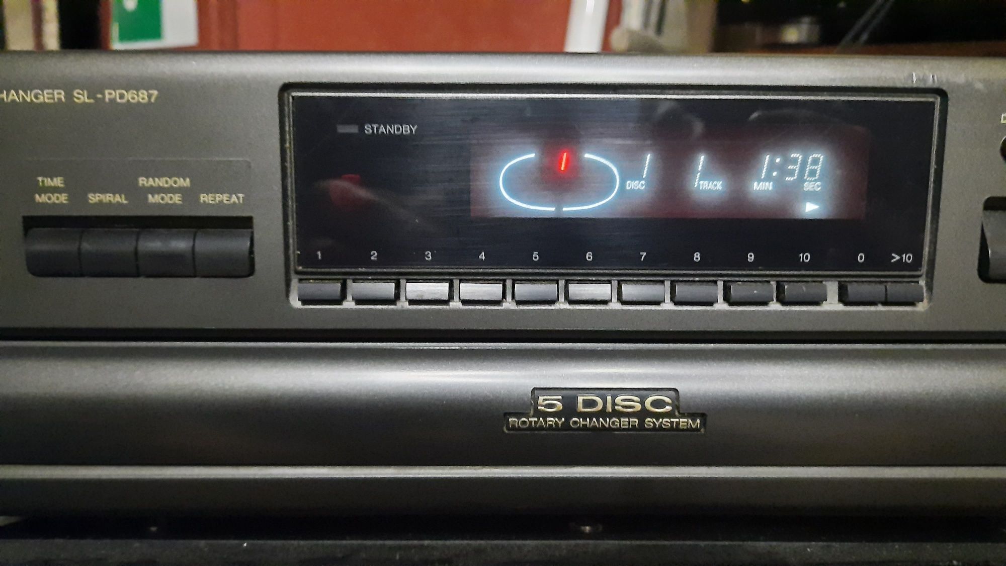 Odtwarzacz CD SL-PD687 Technics  5 disc