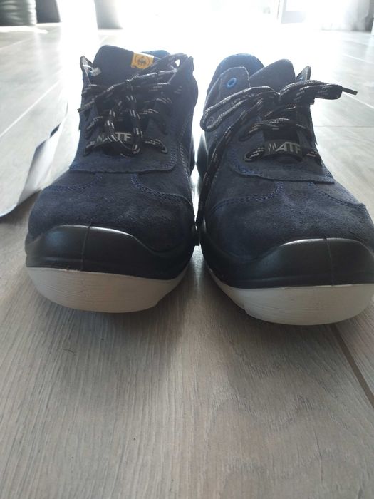 Półbuty  nowe ochronne skóra welurowa OPTIMO 43 długość wkładki 28