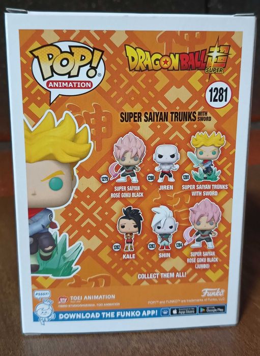 Figurka Funko Pop! 1281 Super Saiyan Trunks with Sword - Dragon Ball Z