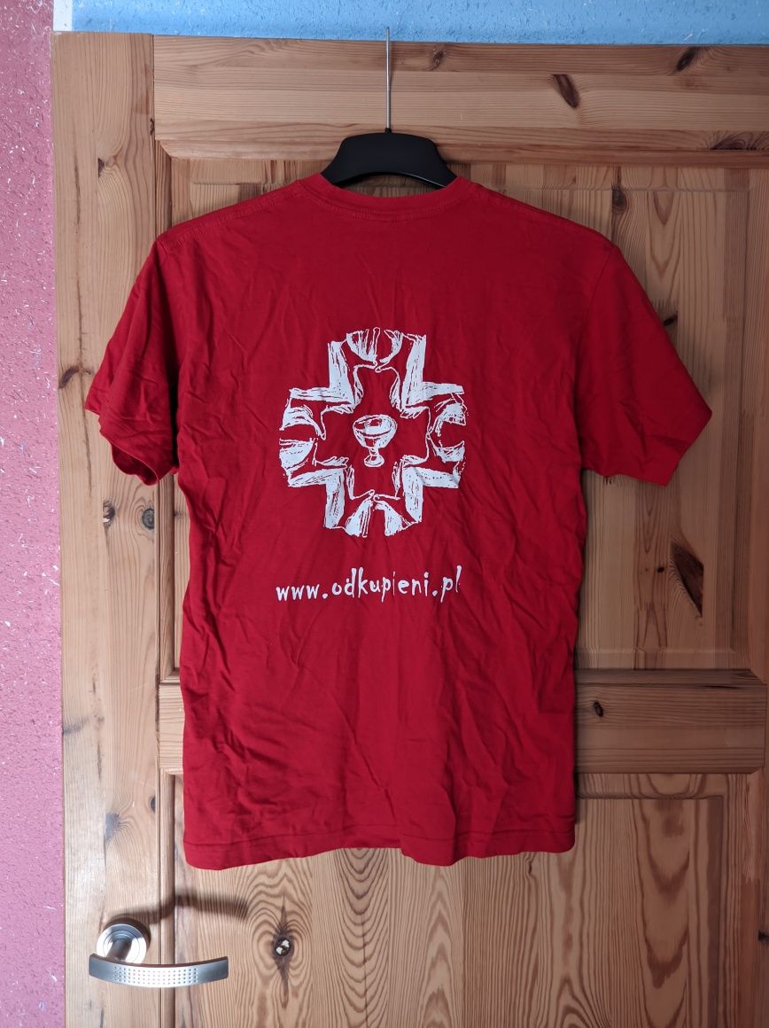 Koszulka Wspólnota krwii Chrystusa odkupieni.pl + gratis