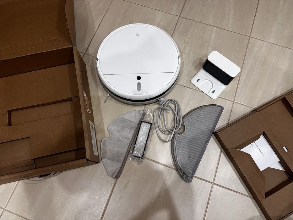 Миючий робот пилосос/пылесос xiaomi robot vacuum mop 1c