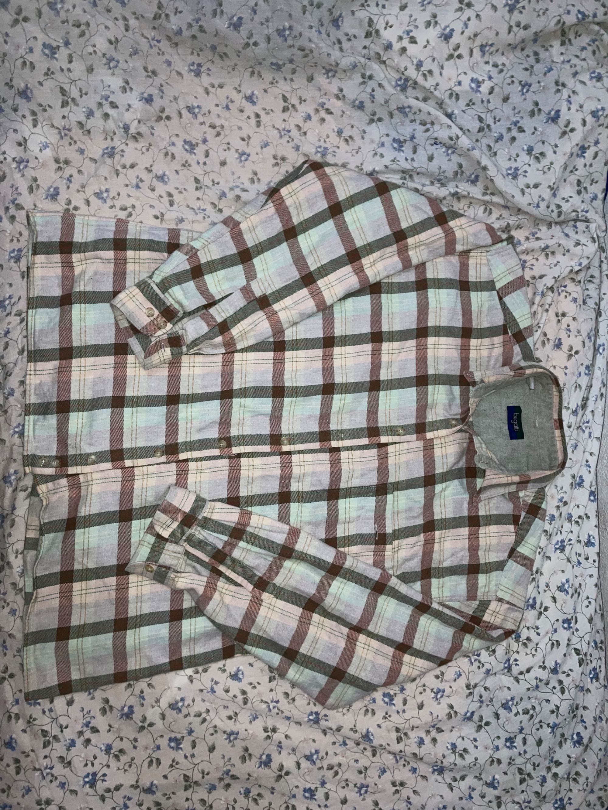Camisa Xadrez Flanela Homem