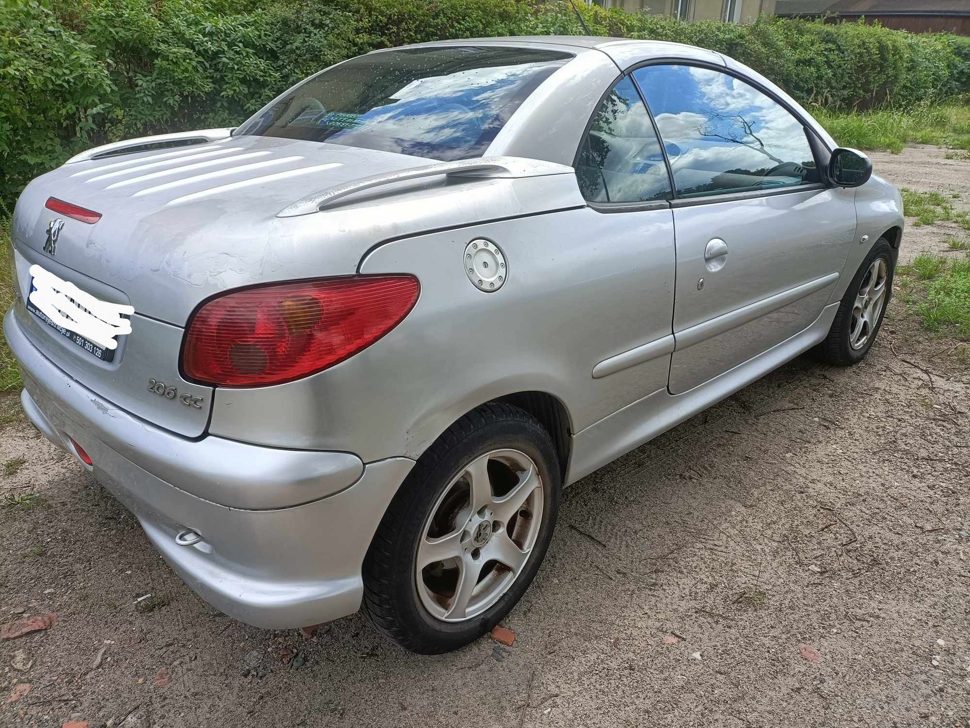 Peugeot 206 CC Cabrio 1.6 2005 r