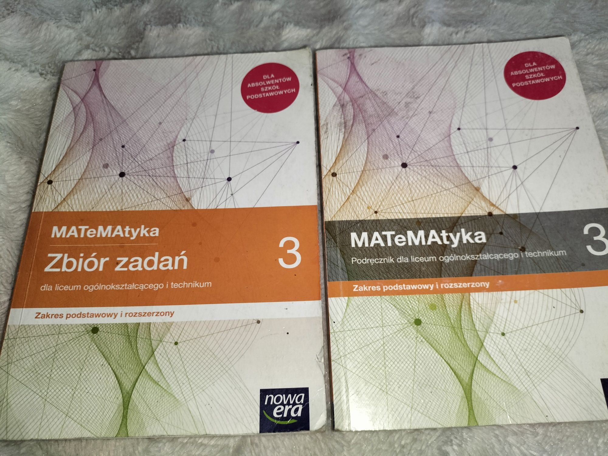 Podręcznik i zbiór zadań MATeMAtyka 3 zakres podstawowy i rozszerzony