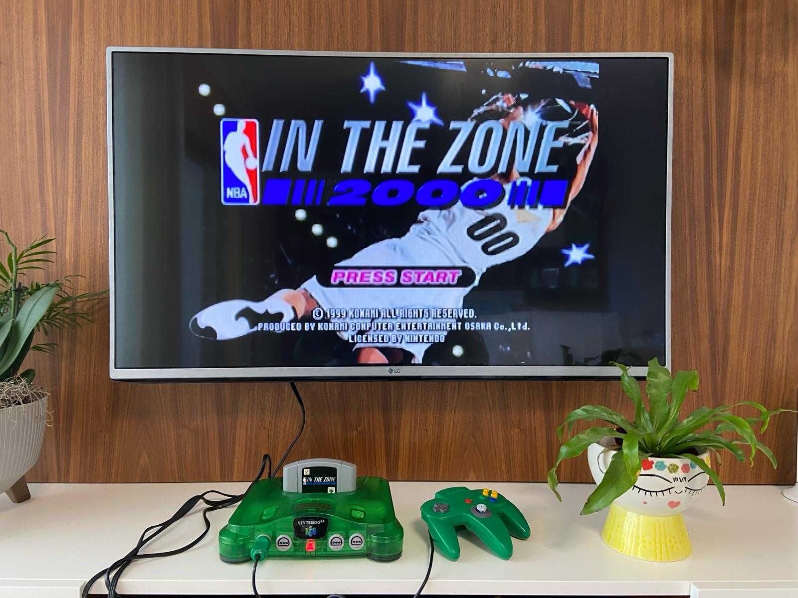 Jogo Nintendo 64 original: NBA in the Zone 2000