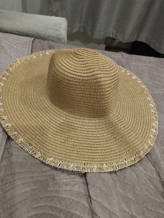 Chapéu de praia - palha