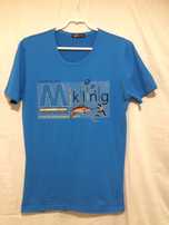 T-shirt niebieski