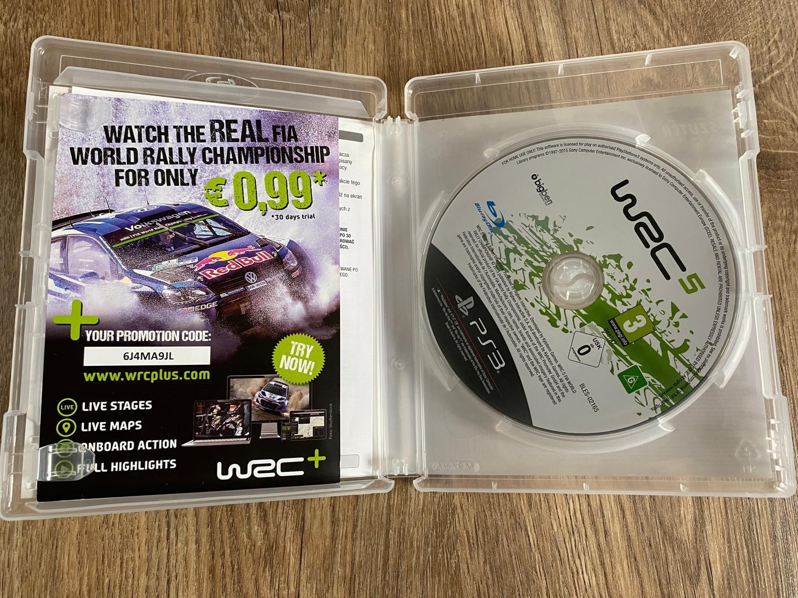 WRC 5 World Rally Championship PlayStation 3