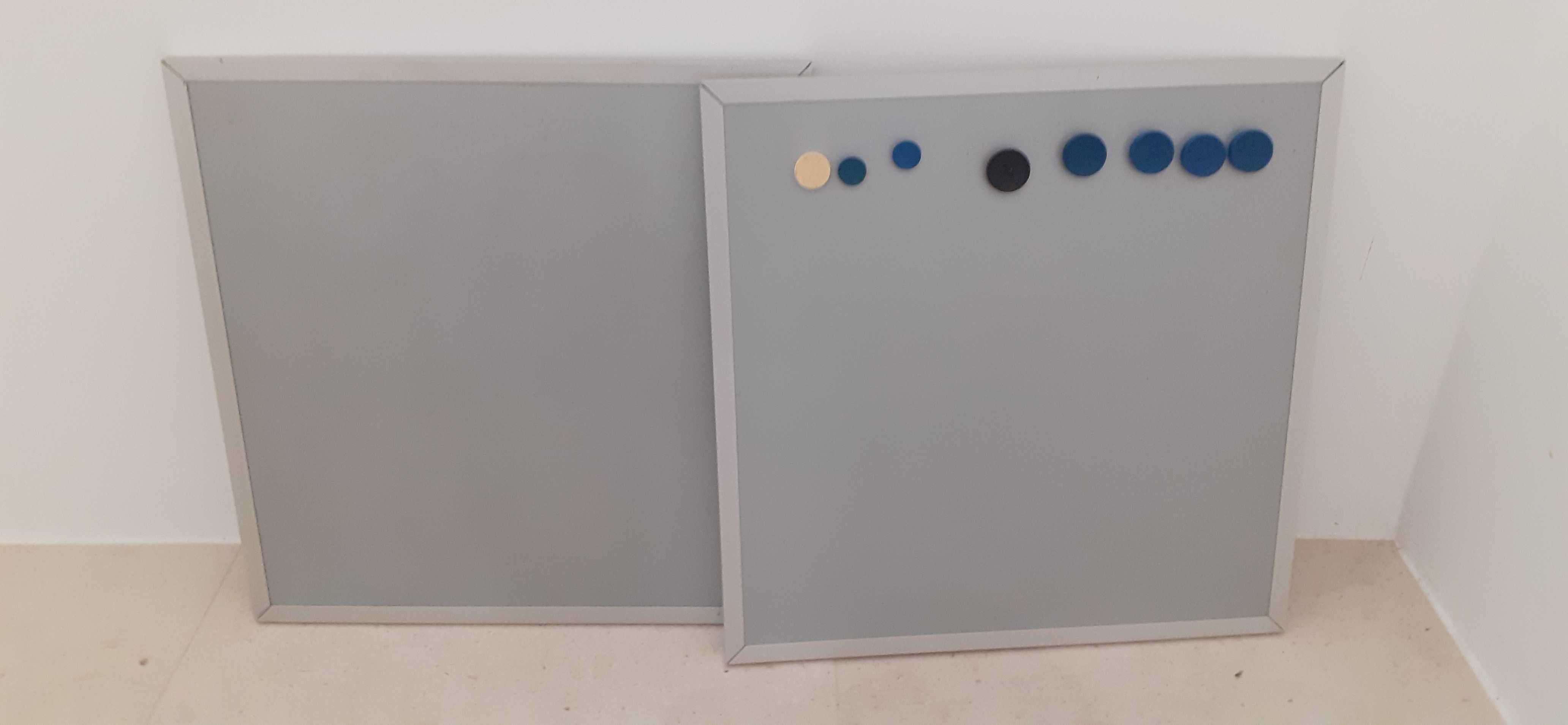 2 quadros magnéticos com ímanes