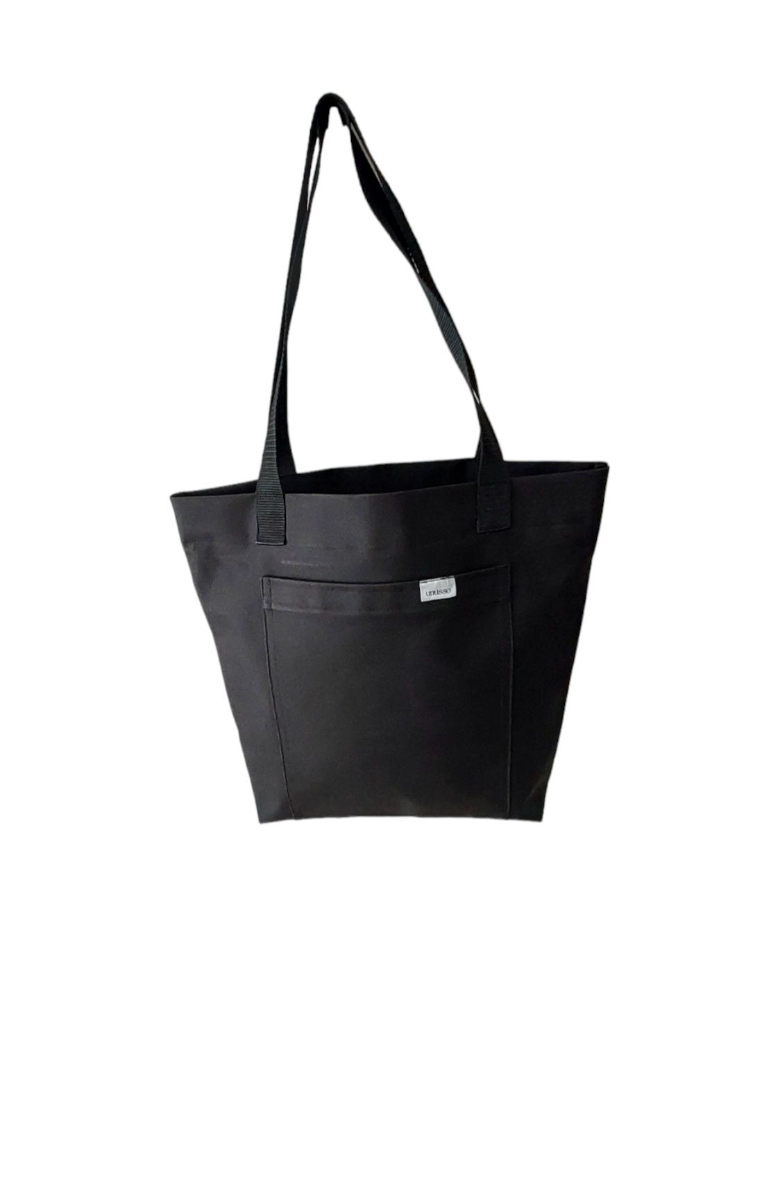 Torba shopper czarna, codura