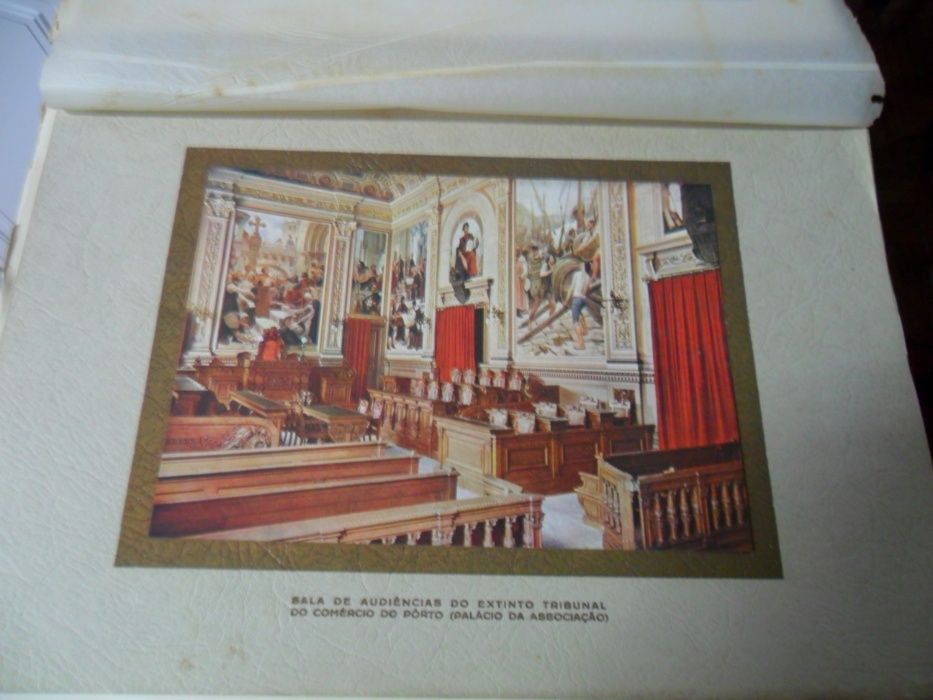 livro antigo Associação Comerciantes do Porto