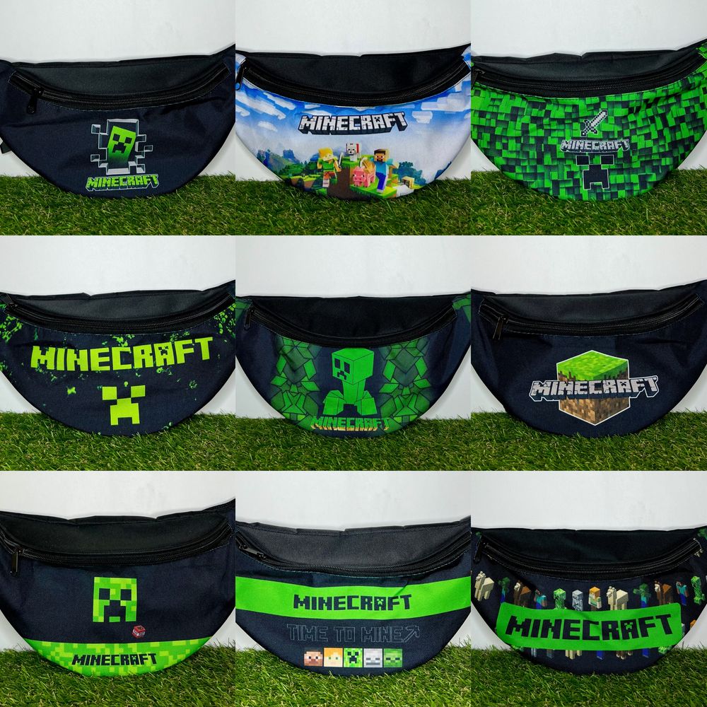 Бананка сумка через плече майнкрафт minecraft