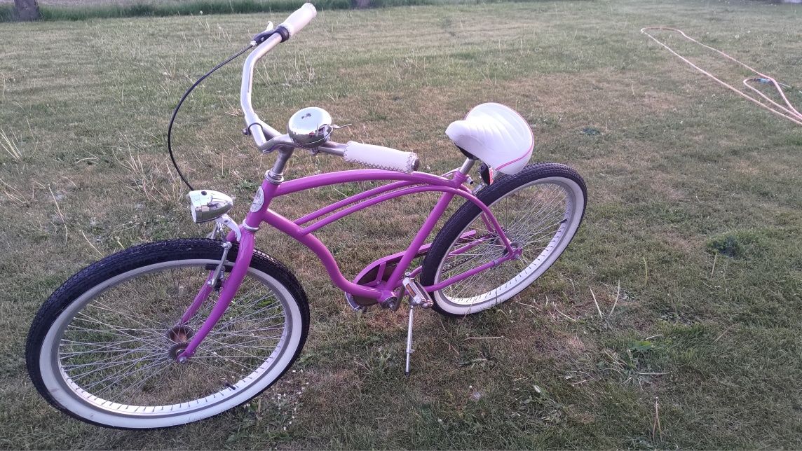 Rower retro beach cruiser