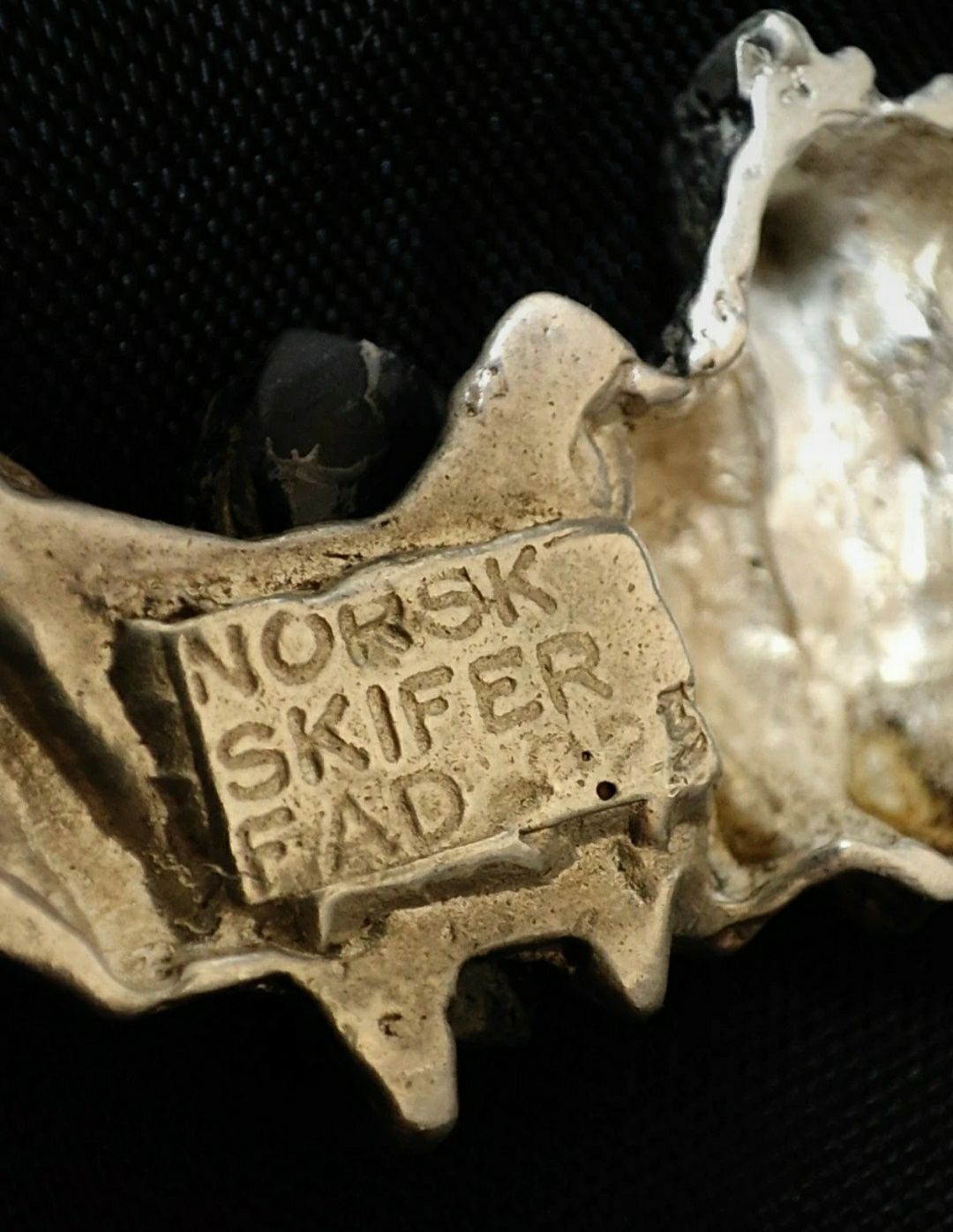 Norsk Skifer FAD Norwegia naszyjnik srebro 925