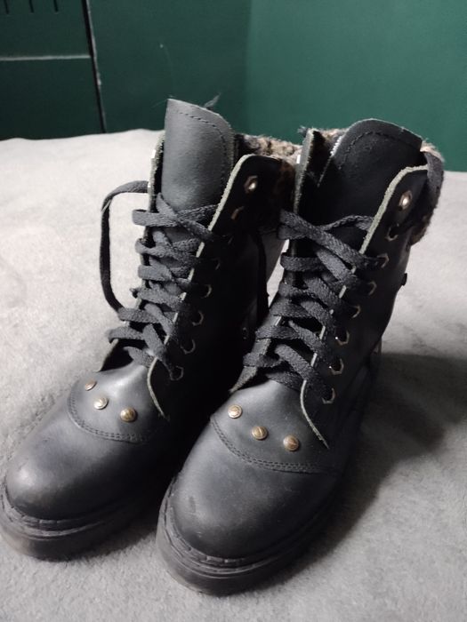 Botki dziewczęce z panterka 31