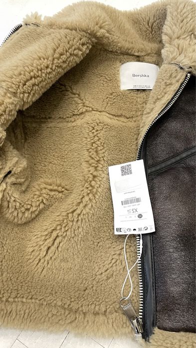 Нова жіноча дублянка дубленка дубльонка Bershka XS