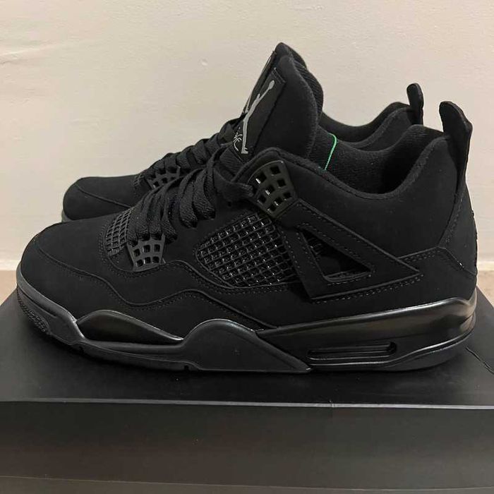 Buty meskie Mokasyny Jordan 4 Retro Black Cat R.45