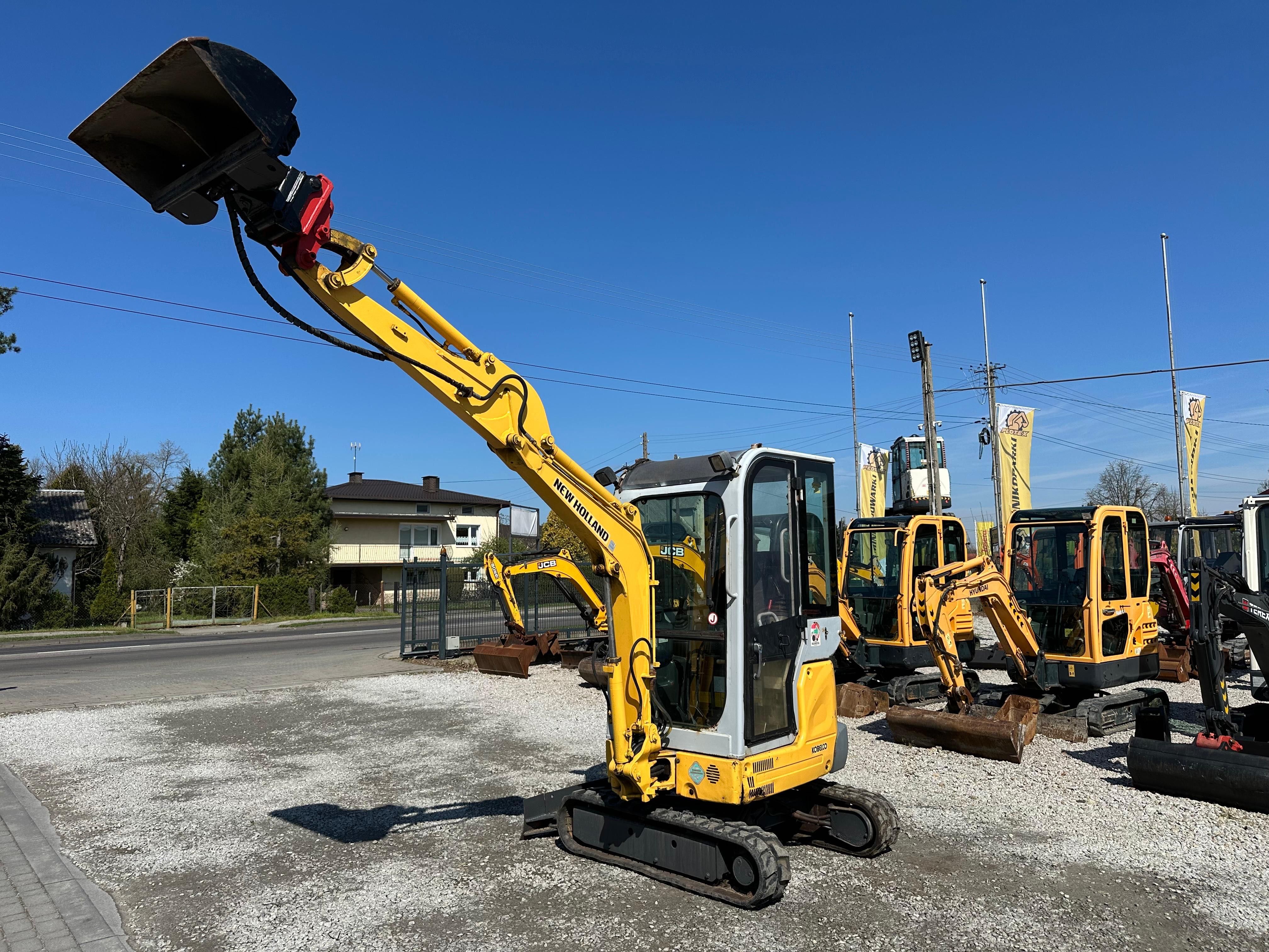 Mini koparka New Holland E18SR  z 2008r.  jak VIO 1,8t     sprowadzona
