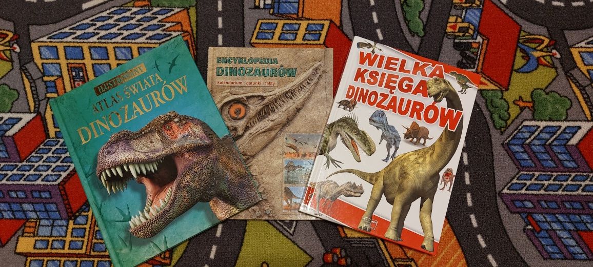 Książki o dinozaurach