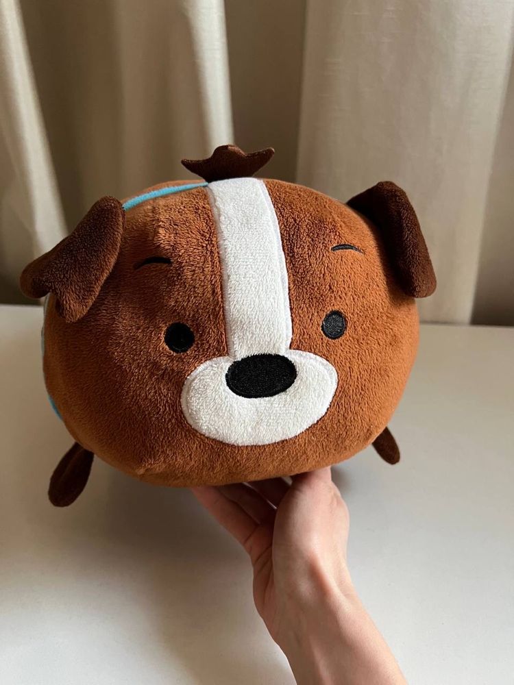 Плюшевий пес іграшка-подушка Bun Bun
