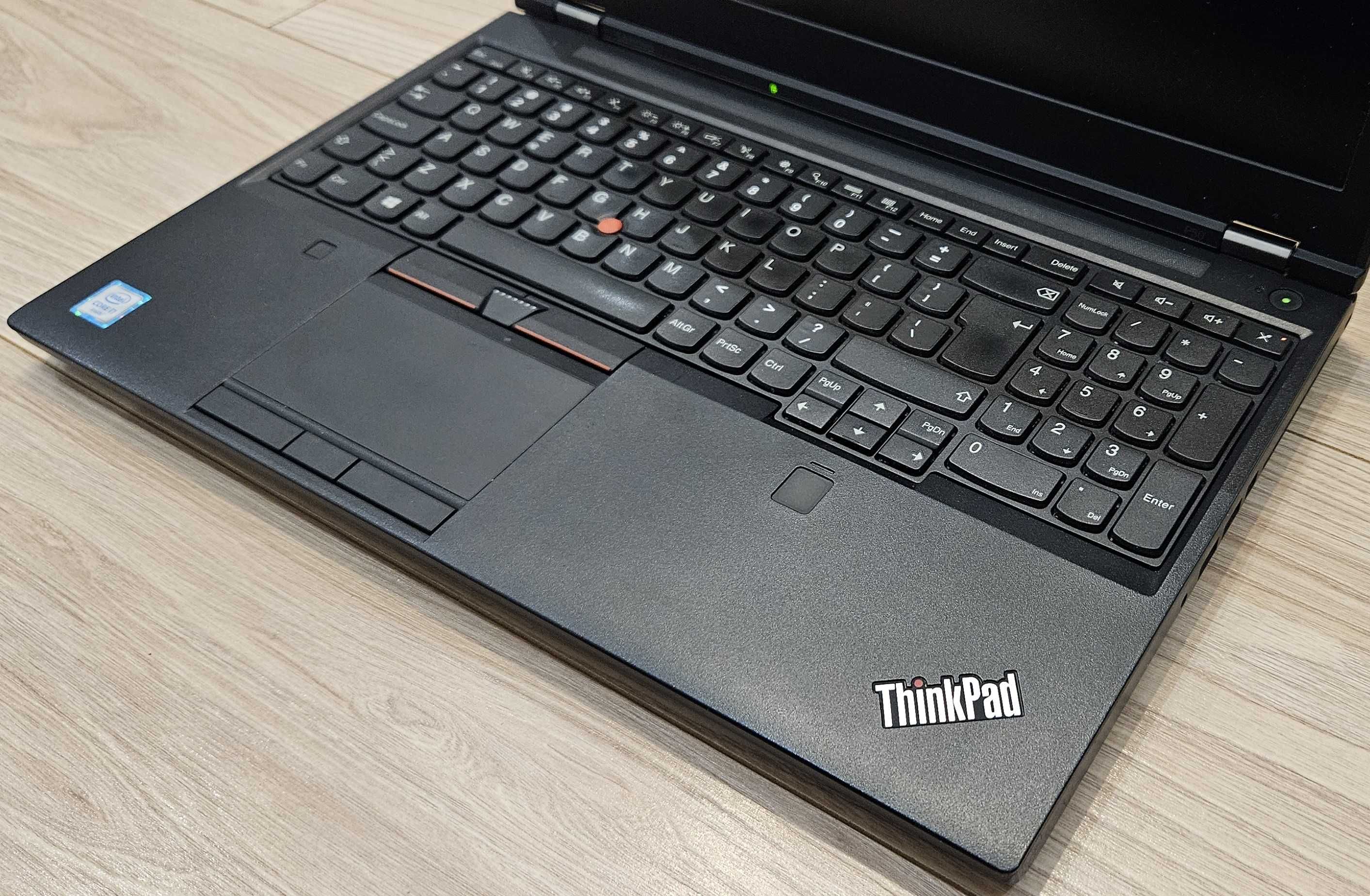 Lenovo ThinkPad P50 15.6'' i7/2.6GHz/512SSD/16GB/bat.4h FullHD 100%spr