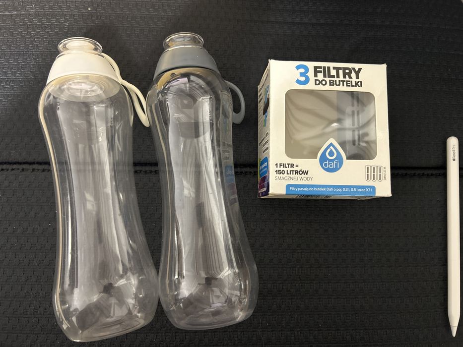 Daffi dwie butelki 0,5 l 500 ml i + 1 szt filtr