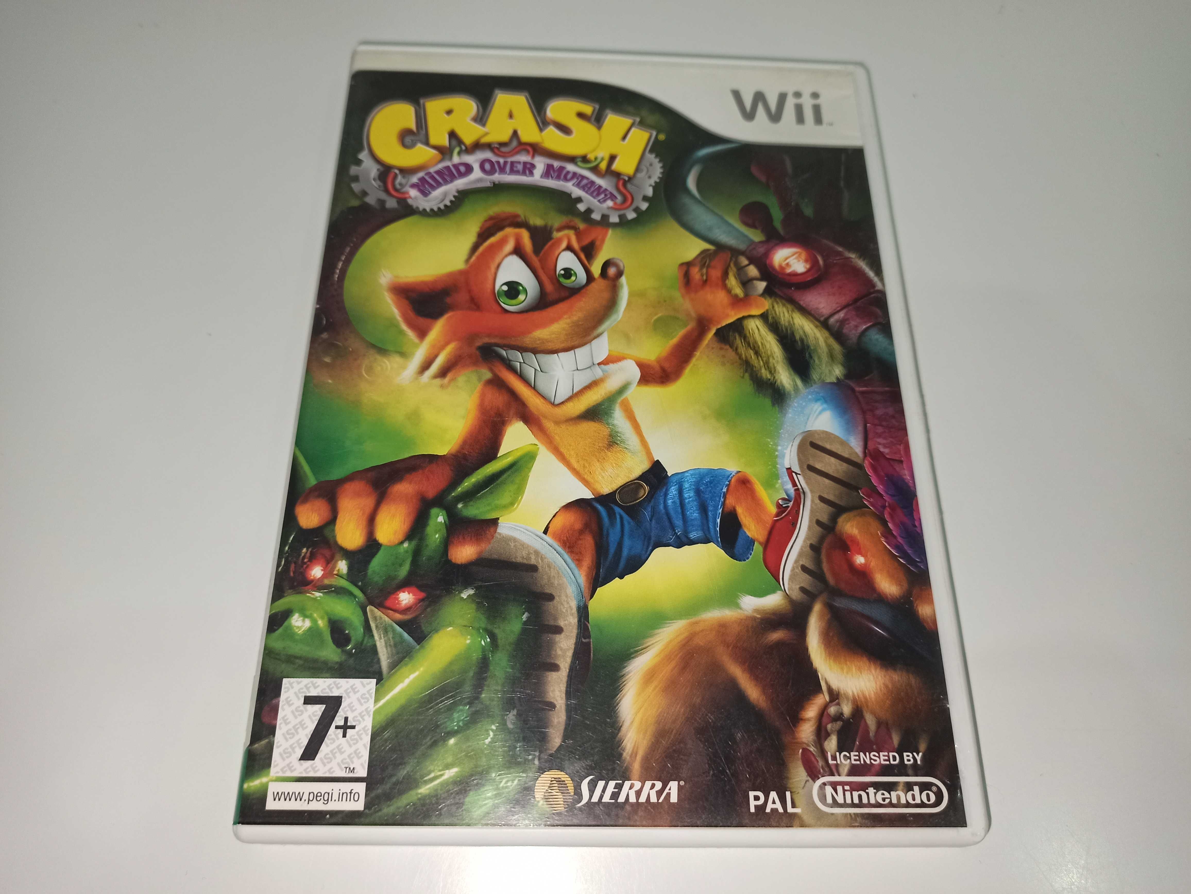 nintendo wii / wii u CRASH BANDICOOT MIND OVER MUTANT platformówka