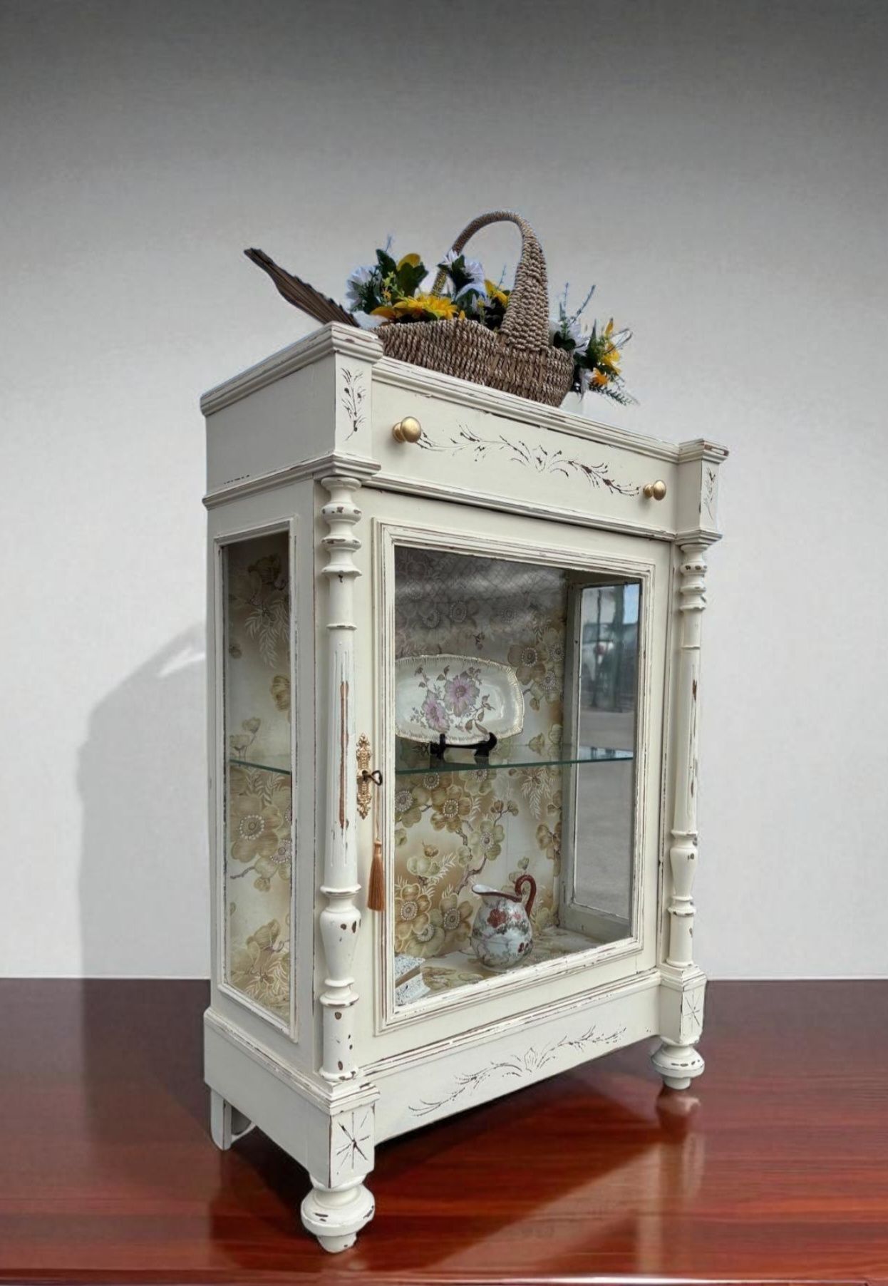 Vitrine estilo vintage