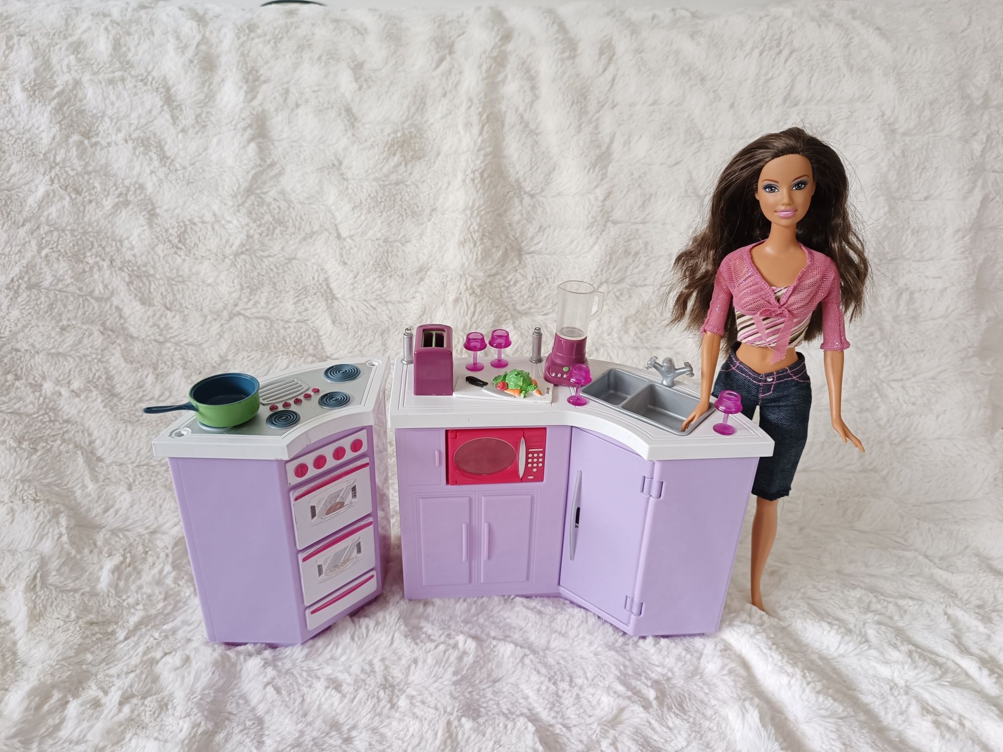 Lalka Barbie Teresa kuchnia kitchen vintage Mattel mebelki dla lalki