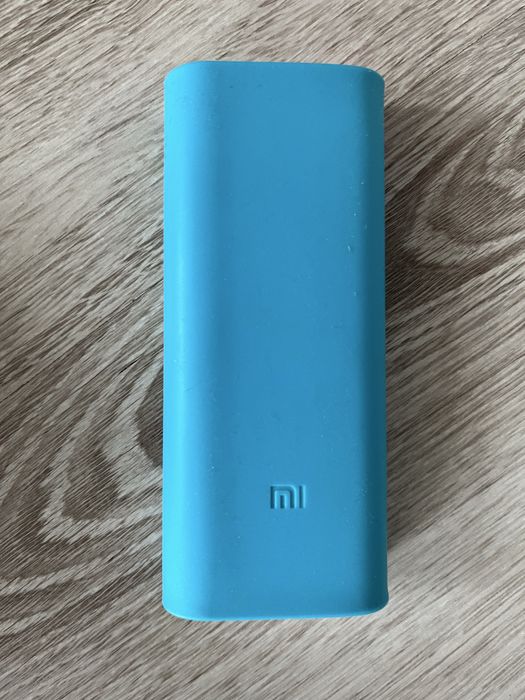 Powerbank Xiaomi 16000mAh z oryginalną osłonką sylikonową niebieską