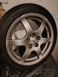 Opony plus.AluFelgi Rial KBA 46265  7.5Jx17H2 ET35 z oponami szt.4