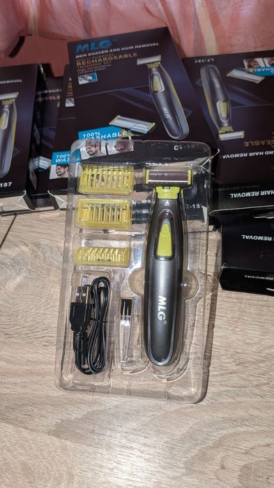 Акумуляторний тример MLG LT-187 бритва типу oneblade
