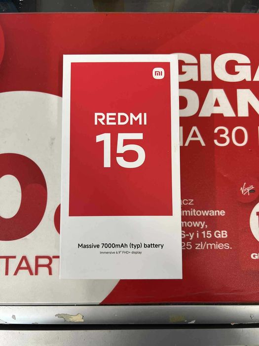 Xiaomi Redmi 15 8/256GB / Gwarancja 24 Msc. / SKLEP