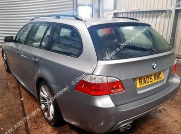 Karoseria BMW E60 E61 SILBERGRAU A08 M-pakiet HEAD UP Maska Zderzak