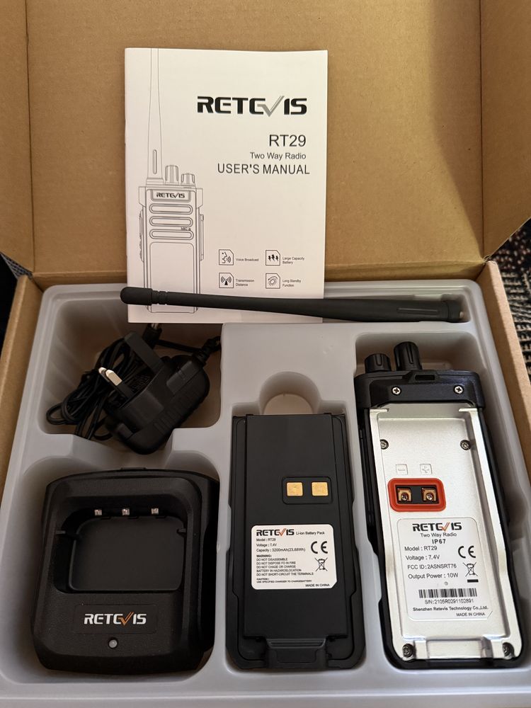 Професійна рація RETCVIS RT29