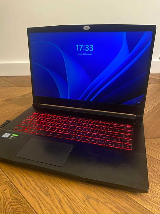 Laptop MSI GF63 Thin 9SCXR • i7 9th Gen • 8 GB RAM • 477GB SSD •