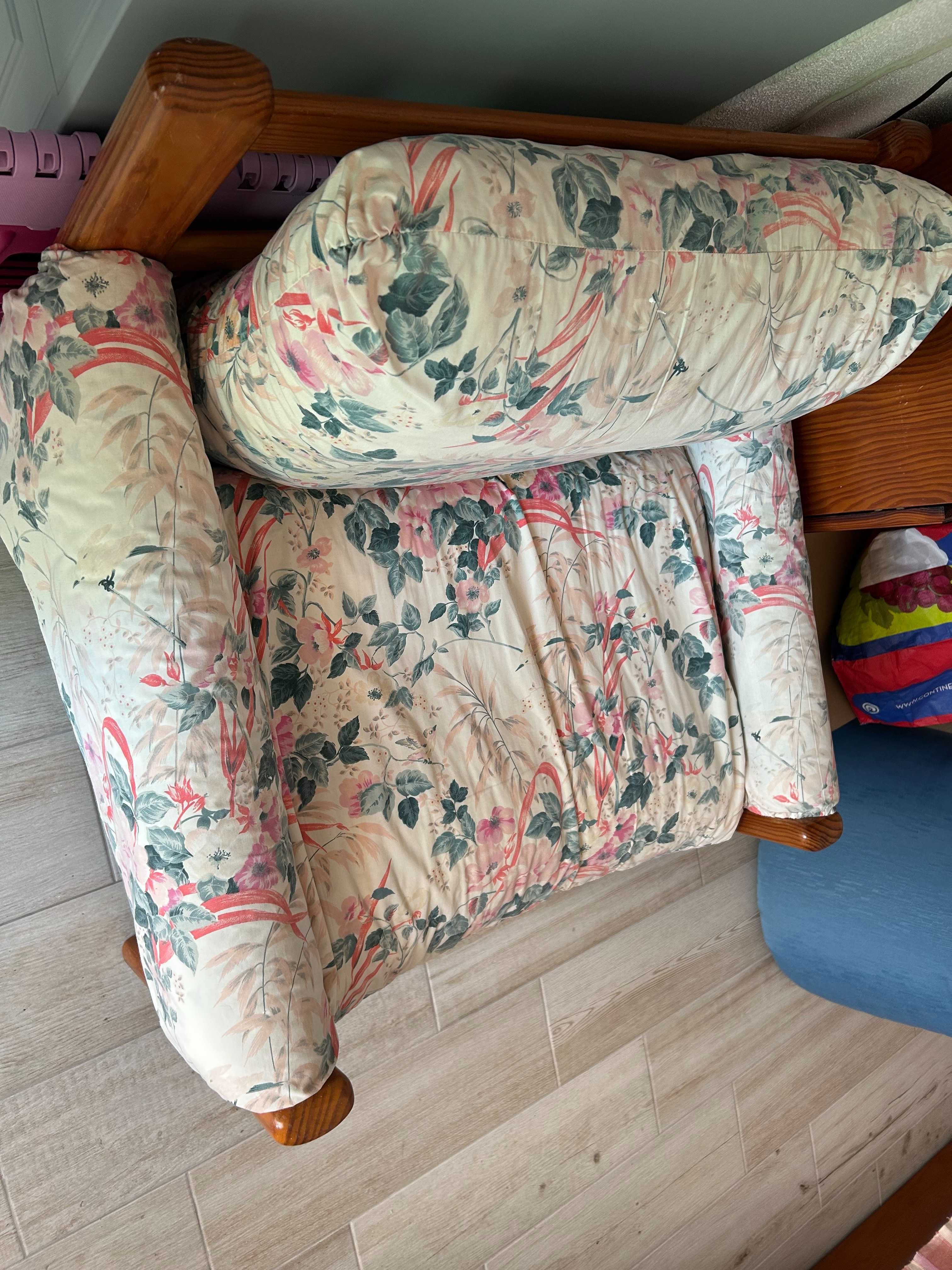 cadeirão estampado