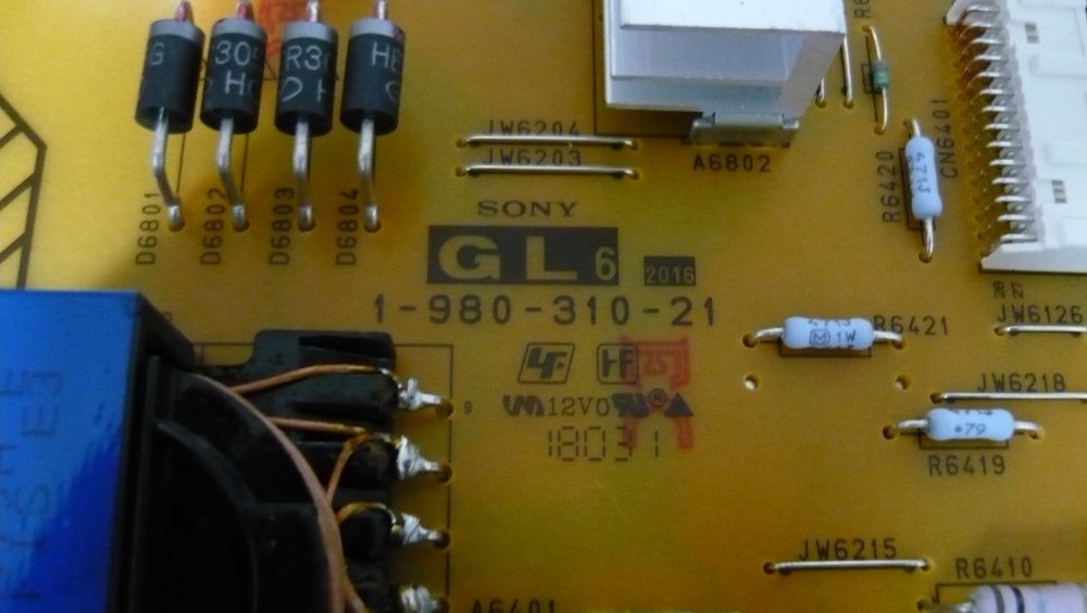 Power Sony KD-55XF7596