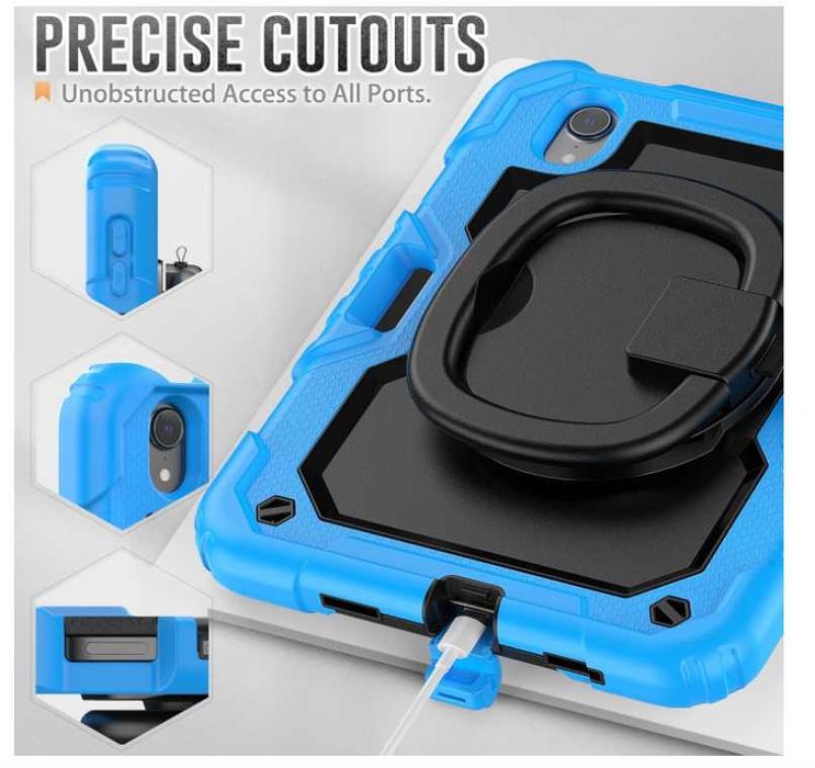 Etui Case Plecki na Apple iPad MINI 6 BLUE + GRATIS | WYPRZEDAŻ!