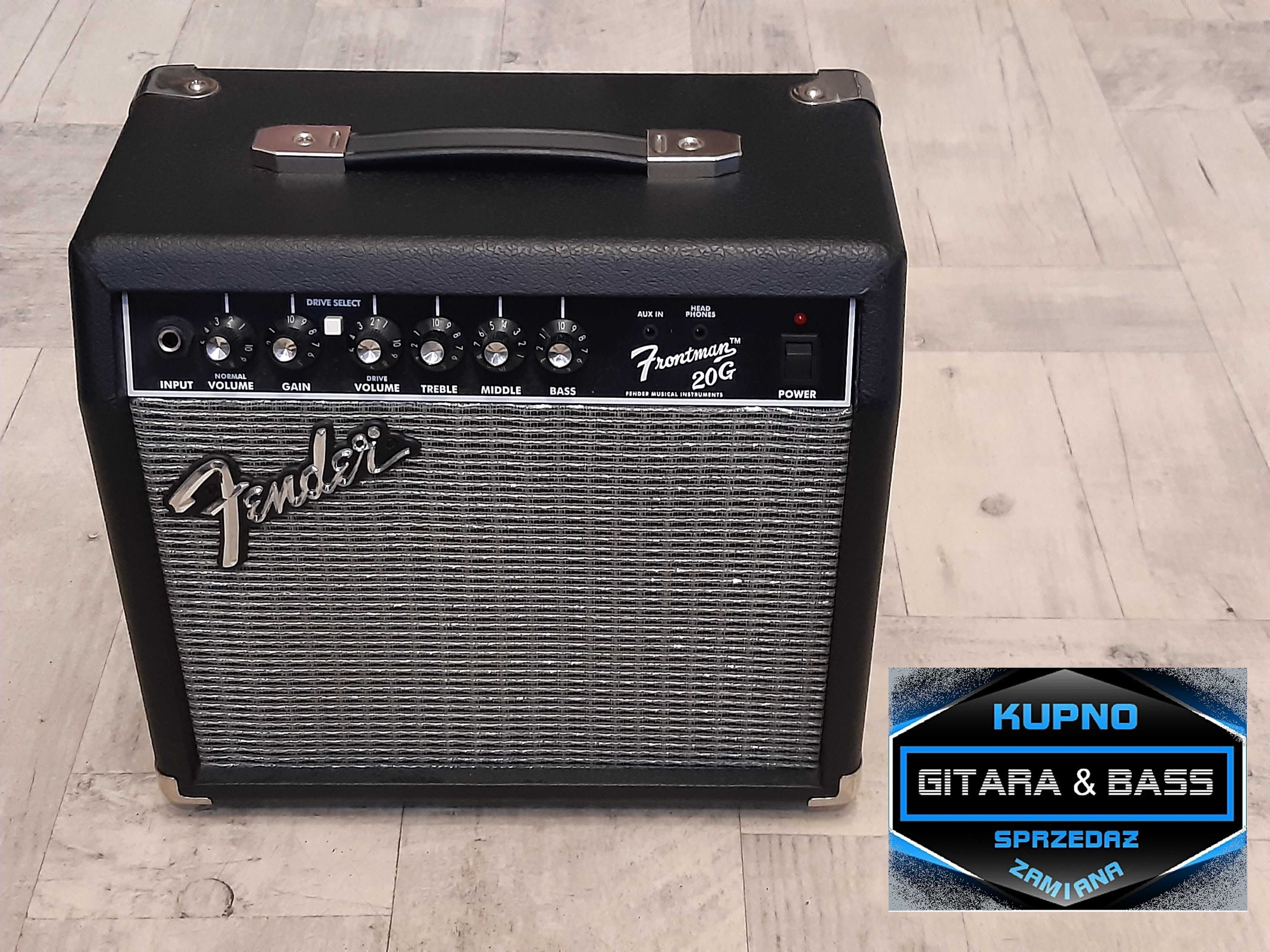 Wzmacniacz Gitarowy Fender Frontman 20G -wysyłka Free lub dodam Gratis