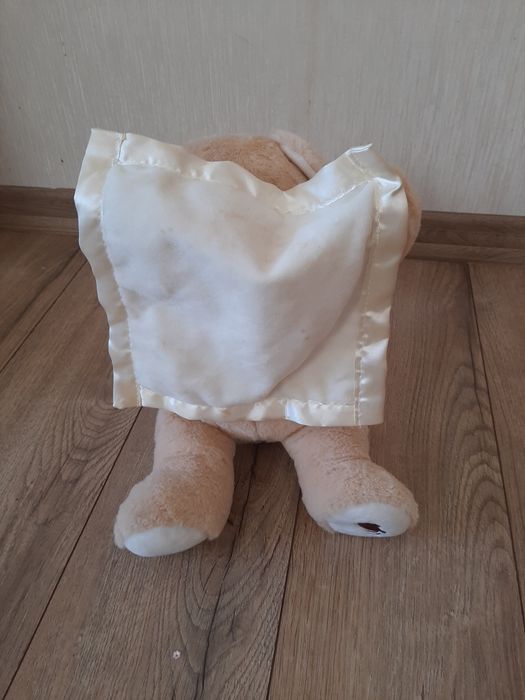 Miś peek a boo akuku mówiący interaktywny