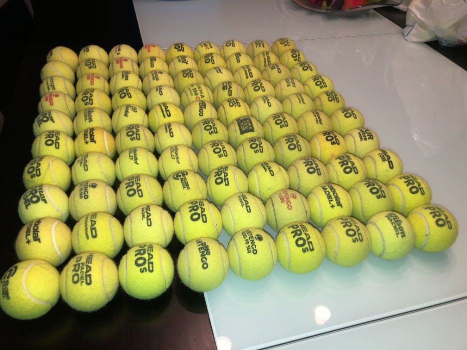 [NOVO PREÇO] Bolas de Padel (ou tenis)  Semi-Novas em EXCELENTE estado