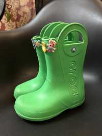 Резиновые сапоги crocs оригинал р. J3 (34 р)