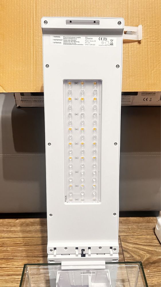 Nowe Akwarium 25l HOME 30oświetlenie LED + filtr
