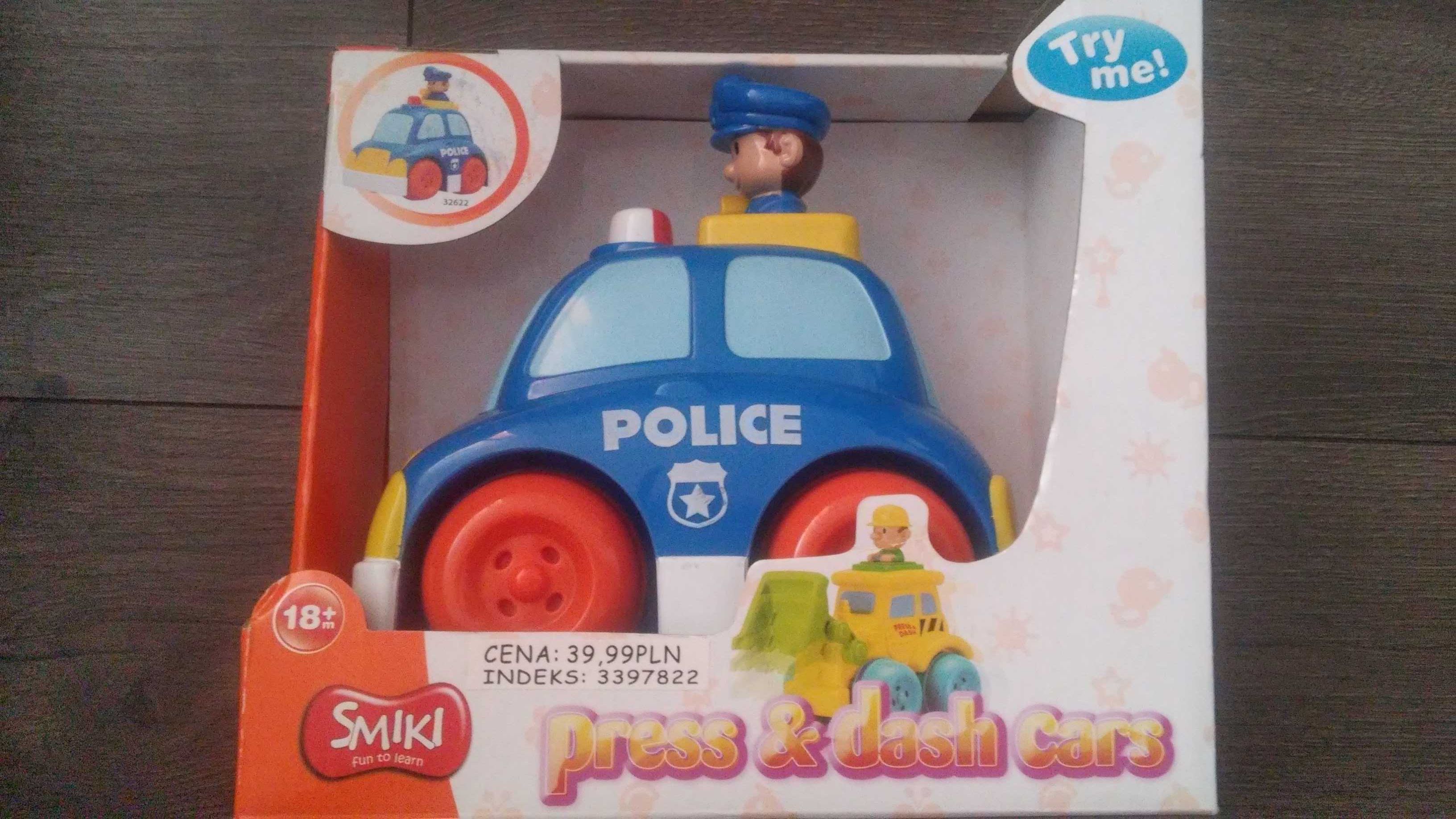 Машинка Smiki press dash cars