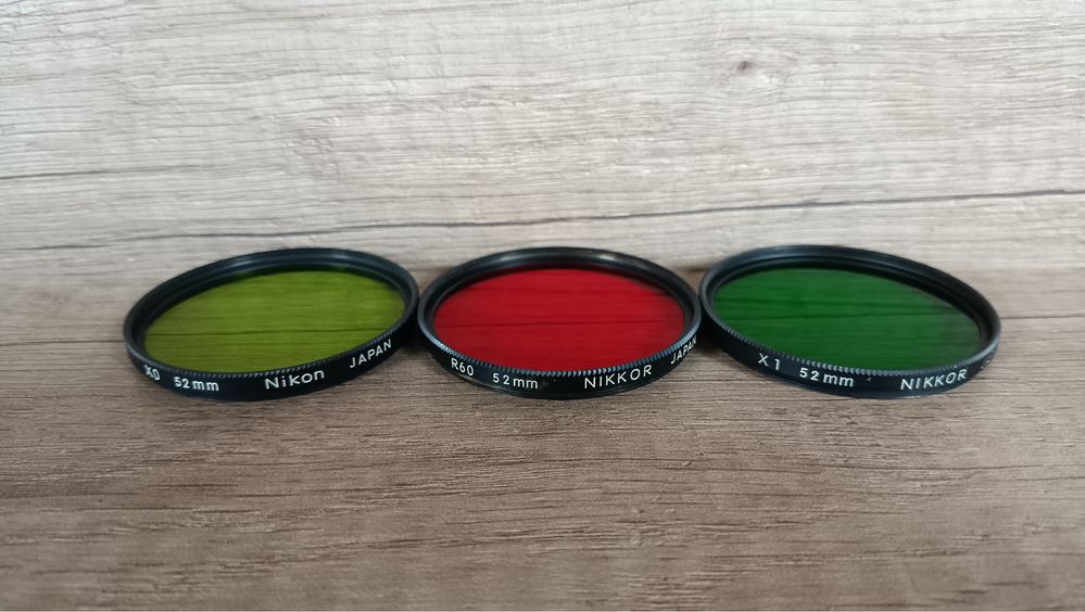 Світлофільтри Nikon 52mm сататний,зелений для ч/б фотографії