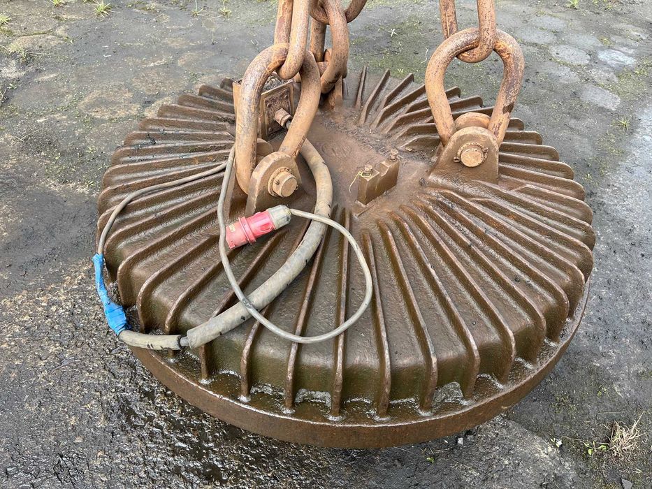 Elektromagnes fi 1560mm, magnes do złomu, chwytak magnetyczny, 2460kg