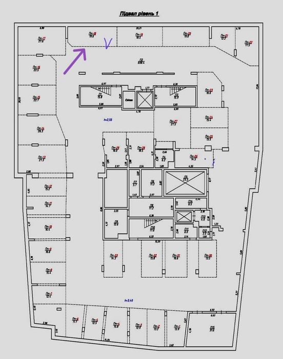 Оренда паркомісця в ЖК LEV Development (Шевченка 73А)