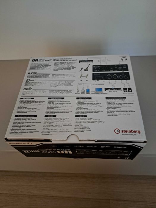 Steinberg UR22 mkII – interfejs audio USB (Value Edition, Cubase)