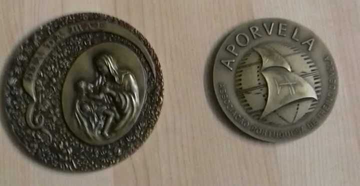 Medalha dia Mãe e Aporvela